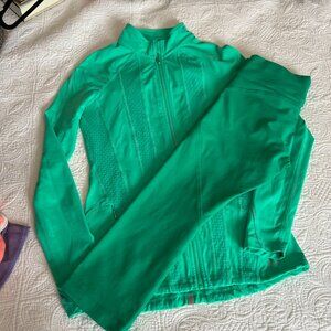 LORNA JANE “Emerald Energy” Performance Set | XS | Capri Leggings